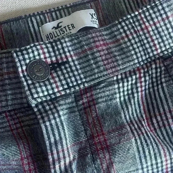 Hollister Plaid Band Stripe Pants XS - Picture 2 of 11